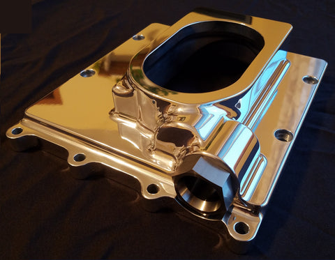 6.0 Billet HPOP Cover w/ SS Turbo Drain ORB Insert